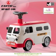 EXOTIC ET 3108 Ride-On Push Car Toy for Children ET 2005/ ET 2008/ ET 2127 rwe-45