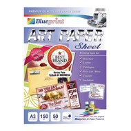 BLUEPRINT A3 150 gsm Art Paper, 50 Sheets