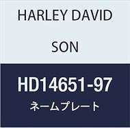 HARLEY DAVIDSON NAMEPLATE, TOUR PAK COVER HD14651-97