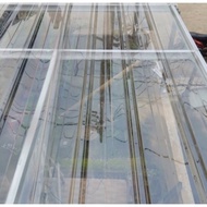 Spandek Transparan Polycarbonate Panjang 6 meter / Atap Kanopi / Atap