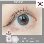 OLENS HONEYRING GRAY 1 piece in 1 bottle （cycle 3-6 months）contact lens,  korean  lens, lens
