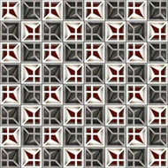 roster beton minimalis/roster beton motif diamond