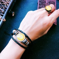 Shurangama Mantra Bracelet Men Women Bonding Auspicious Body Protection Buddha Mantra Rainbow Dharan