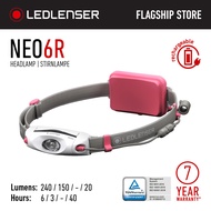 Ledlenser NEO6R Rechargeable Headlamp - Included Chest Belt 240 Lumen Max 40 Hours - LED Lenser Mala