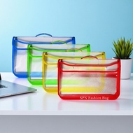 2-BUTTON ZIPPER MAP F4 SIZE ZIPPER NET MAP/