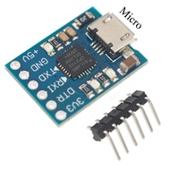 1/5pcs CJMCU CP2102 MICRO  USB to UART TTL Module 6Pin Serial Converter UART STC Replace FT232 for a