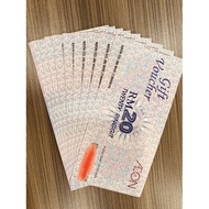 READY STOCK  * AEON SHOPPING VOUCHER RM20 EXPIRY DATE:31-03-2023