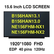 15.6" 120Hz Laptop LCD Screen B156HAN13.1 B156HAN13.0 Fit NE156FHM-NX2 NX1 For Lenovo Legion 5-15ARH