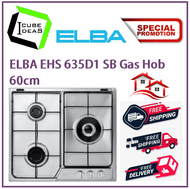 ELBA EHS 635D1 SB Gas Hob 60cm / FREE EXPRESS DELIVERY