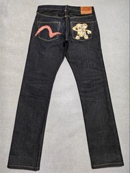 Evisu 32x34 牛仔褲 Selvedge Jeans