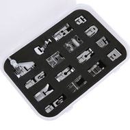 16 Pieces/set  Presser Foot Set Hem Foot For Brother/Singer/Janome  Sewing Machine Tool Accessories