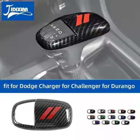 JIDIXIAN for Dodge Charger for Challenger 2015 Up for Dodge Durango 2018 Up Car Interior Gear Shift 