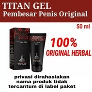 HERBAL ORIGINAL 01 TITAN GEL ASLI PEMBESAR ALAT VITAL MRP PRIA PERMANEN CEPAT BPOM TANPA EFEK SAMPIN
