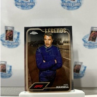 F1 Card Legend Nigel Mansel