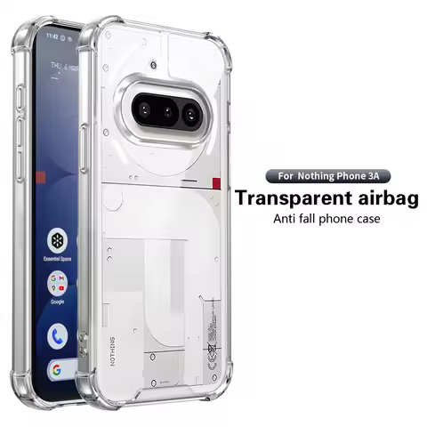 Luxury High Transparent Anti-Shock Phone Case for Nothing Phone 3A Pro 3A Lite Cover for Nothing Pho