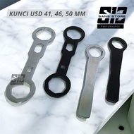 USD Front Shock Wrench CRF Shock Opener Key KLX CBR 250 Ninja 250 8-sided Key 41 x 46 x 50 MM Motorc