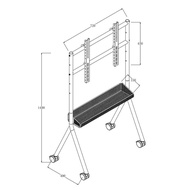 Full Mobile TV Stand LCD TV Floor-standing Cart All-in-One Brand Universal TV Mobile Stand