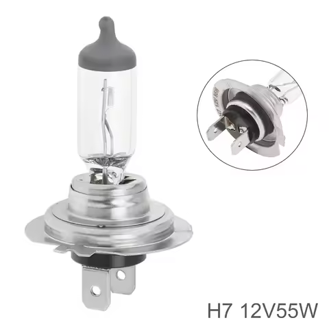 12V H7 55W 3500K/5000K White / Warm Clear Light Super Bright Car Xenon Halogen Lamp Auto Front Headl
