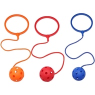 Alasum 3pcs Adult Ankle Kid & Recess Birthday Random Fat Indoor Swinging Skipping Ropes Hopping Colo