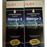 Nutridos Norwegian Fish Oil (240mL)