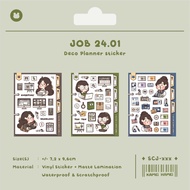 Job 24.01 | Kamei Hamei Deco Planner Sticker Deco Stickers
