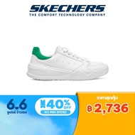 Skechers สเก็ตเชอร์ส รองเท้า ผู้หญิง Court Classic Denali Shoes - 185020-WGR