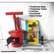 Burnt Tire Patch Tubeless Tire Patch