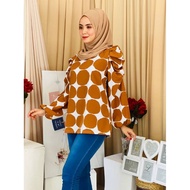 Blouse Viral Blouse Polka Dot Viral Blouse Cantik Blouse Terkini