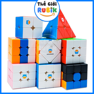 Rubik GAN Monster GO 2x2 / 3x3 / Pyraminx / Skewb Stickerless - Monster GO 3x3 M Có Nam Châm