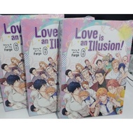 [READY STOK] MANGA / KOMIK / MANHWA LOVE IS AN ILLUSION! VOL. 1, 2 ,3, 4, 5, 6 ORI ENGLISH (BL)