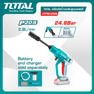 TOTAL เครื่องฉีดน้ำแรงดันสูงแบตเตอรี่ ตัวเปล่า #TPWLI2036