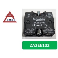 ZA2EE102 SCHNEIDER 1 NC CONTACT BLOCK SCREW CLAMP