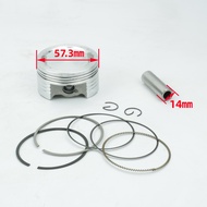 Xe máy Bộ Piston với 57.3mm xi lanh Đường Kính thích hợp cho Honda cbf150 xr150 wh150 ktt150 CBF XR 
