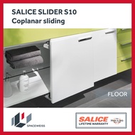 SALICE, SLIDER S10 - Coplanar sliding system for small unit cabinets