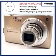 Pre-owned Product Stunning Gold CASIO EXILIM EX-Z400 12.1MP Digital Camera - 4x Zoom, 28mm Wide-Angl