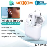Moxom MX-TW55 TWS Wireless Earbuds Bluetooth V5.3 Earphone Bluetooth Earbuds Headphone Moxom Earbuds