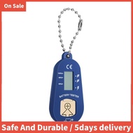 Button Battery Tester, Keychain Pocket Portable and  Battery Tester to Check Remaining Battery Power