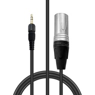 Replacement Locking 3.5mm Aux TRS XLR Balanced Cable For Sennheiser Pro Audio EW 112P G4 G4–A G4–A1 