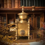 荷蘭古董黃銅磨豆機