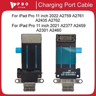 JDT 1-5PCS USB Charging Connector Dock Port Flex Cable For Pad Pro 11 inch 2022 2021 A2377 A2459 A27