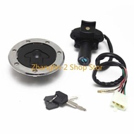 For Kawasaki ZX6R ZX7R ZX9R ZZR400 750 ZX7R ZX7RR Ignition Switch Lock Fuel Gas Cap Original