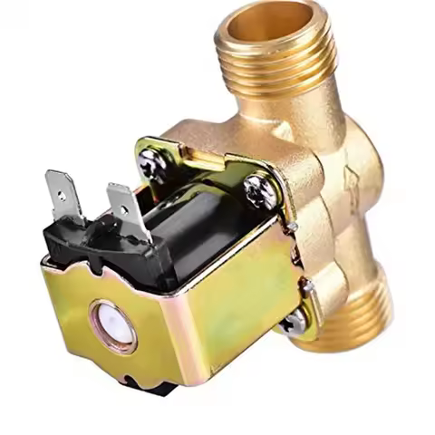 G1/2'' Brass Electric Solenoid Valve N/C 12v 24v 220v G3/4'' Magnetic Water Air Inlet Flow Switch fo
