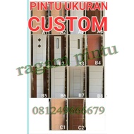 pintu rumah+kusen aluminium