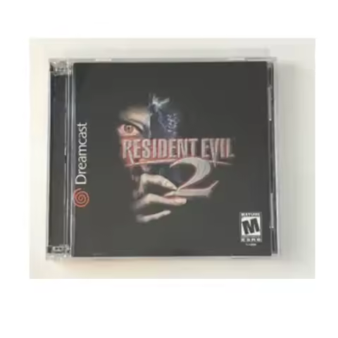 Dreamcast residentEvil 2 Copy Disc Game Replica Unlock DC Game Console Retro Video Game Direct Readi