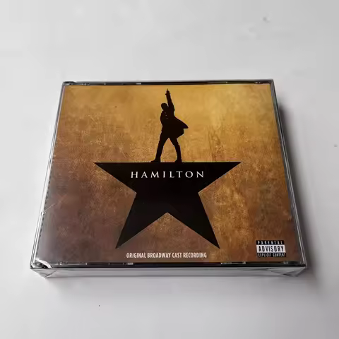 Movie Hamilton Lin-Manuel Miranda Music CD The Hamilton Instrumentals OST Album 2pcs Music Record Co