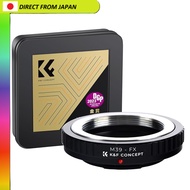 【From Japan】
K&F Concept M39-FX Mount Adapter for Leica M39 Lenses Compatible with Fujifilm X-Pro1 C