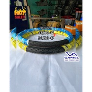 Outer Tire Set Camel Fire Pattern 45/90-17+50/90-17