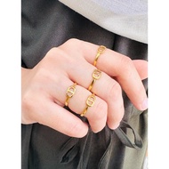 Cincin CD bajet emas 916