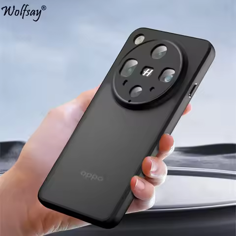 Matte Transparent Case For Oppo Find X8 Ultra Case Matte Back Cover Oppo Find X8 Ultra Case For Oppo