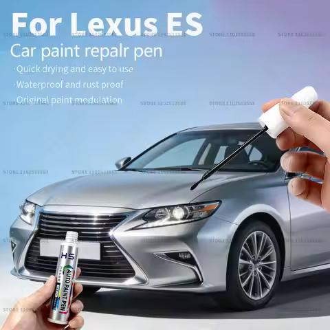 Car Paint Repair Pen Touch Up Scratch Remover DIY Auto Accessories For Lexus ES White 085 077 Blue 8